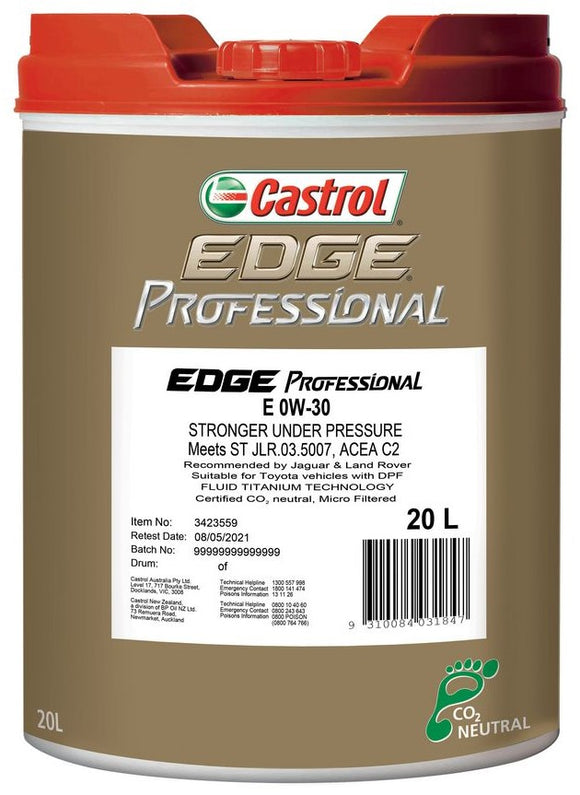 Castrol EDGE Professional E 0W-30 20L
