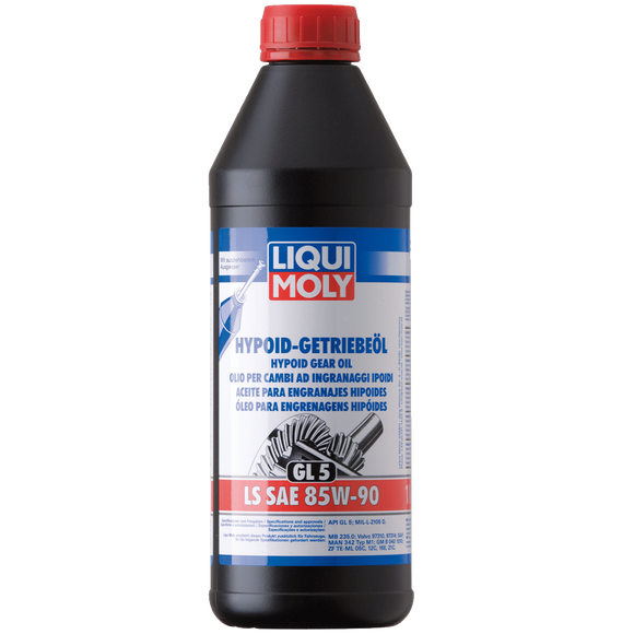 Liqui Moly GL5 LS SAE 85W-90 Hypoid Gear Oil 1L