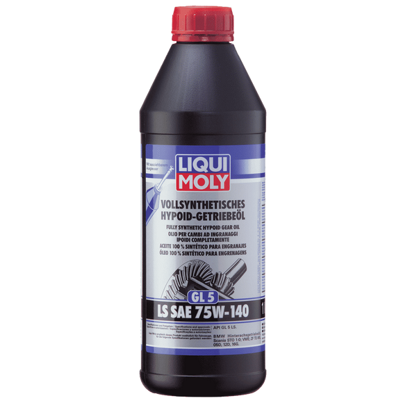 Liqui Moly GL5 LS SAE 75W-140 Hypoid Gear Oil 1L