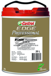 Castrol EDGE Professional A3 5W-30 20L
