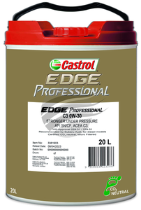 Castrol EDGE Professional C3 0W-30 20L