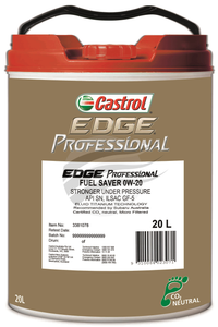 Castrol EDGE Professional Fuel Saver 0W-20 20L