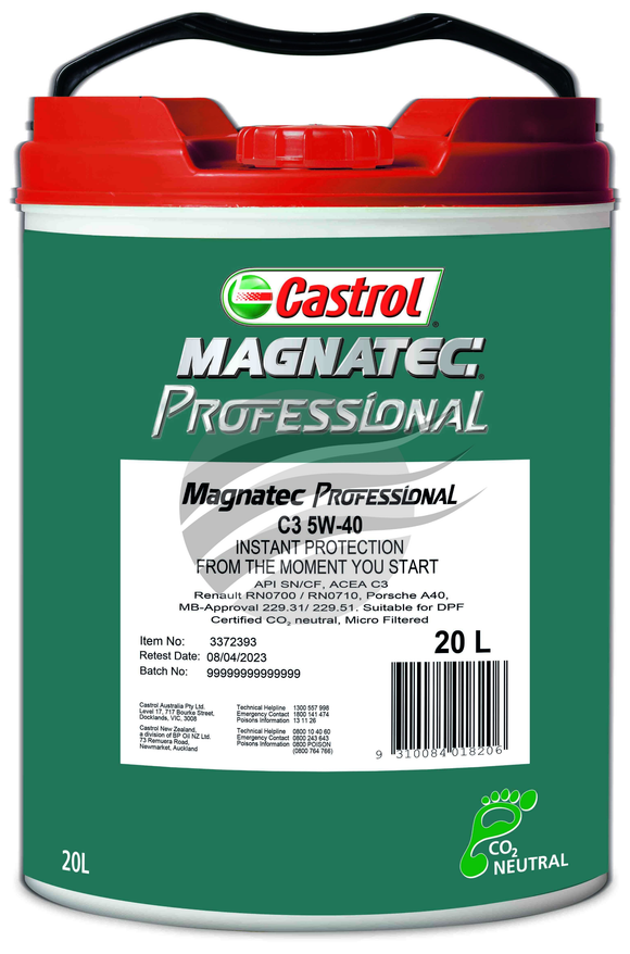 Castrol MAGNATEC Professional C3 5W-40 20L