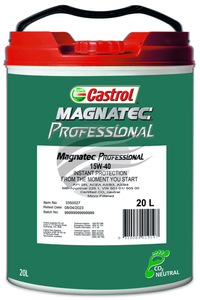 Castrol MAGNATEC Professional 15W-40 20L
