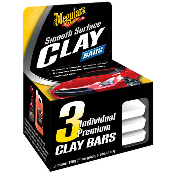 Smooth Surface Clay Bar 3 Pack/150g