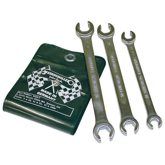 Stahlwille Double End Open Ring Spanner Set 8x10mm-12x14mm